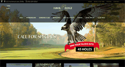 Desktop Screenshot of hawkridgegolf.com