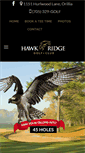Mobile Screenshot of hawkridgegolf.com